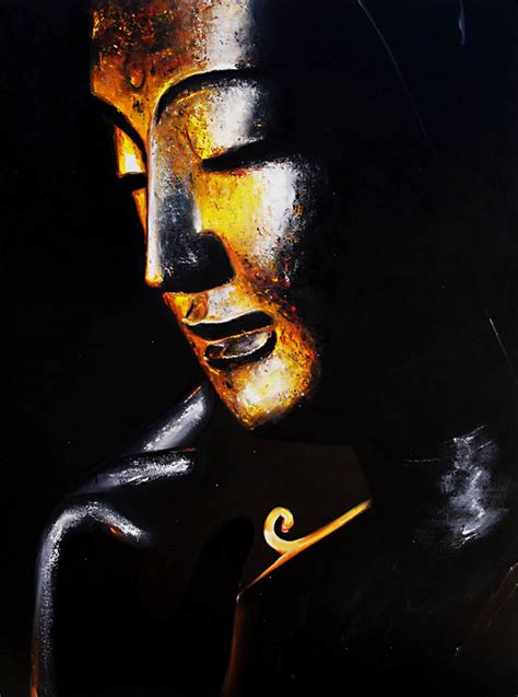 Buddha Painting on Canvas | Hand-painted Quality Artwork