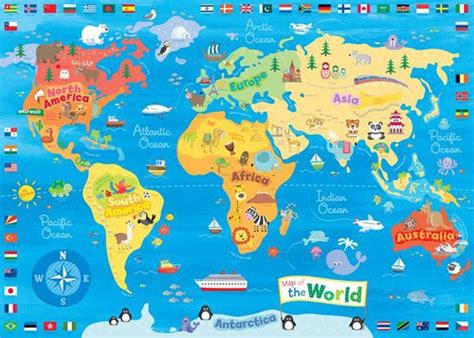 40 Creative Remakes of The World Map - Hongkiat | World map canvas ...