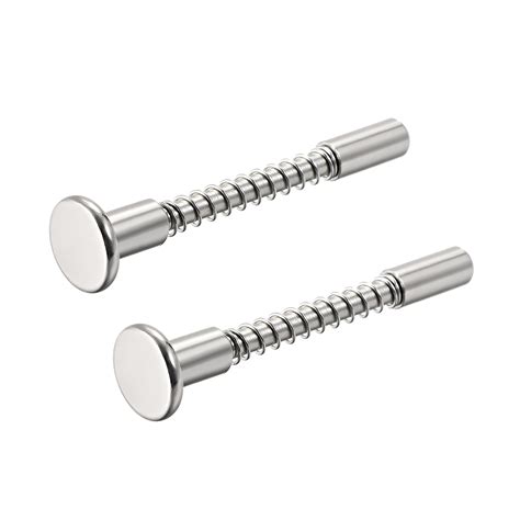 Plunger Latches Spring Loaded Stainless Steel 7mm Head 6mm Spring 70mm ...