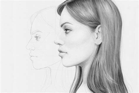 Side Profile Drawing | How-to-Art.com