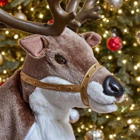 4 ft Animated Reindeer Christmas Animatronic – Lamouren Online Fashion ...