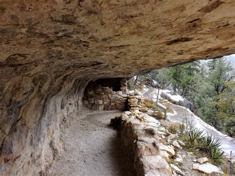 Explore ancient cliff dwellings at Walnut Canyon National Monument - AZ ...