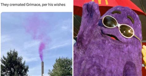 McDonald's Says Grimace's Birthday Month Is Over, But The Funny Grimace ...