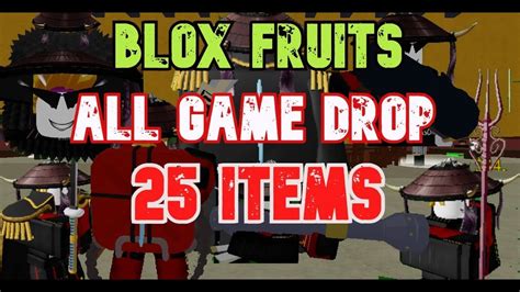 Blox fruits drop rate