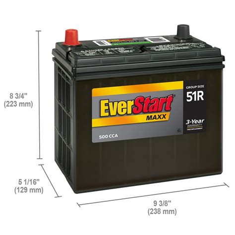 EverStart Lead Acid Marine Starting Battery, Group Size, 58% OFF