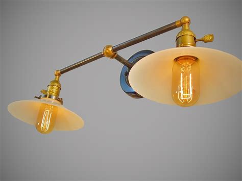 Industrial Double Wall Sconce — DW Vintage Lighting Co.