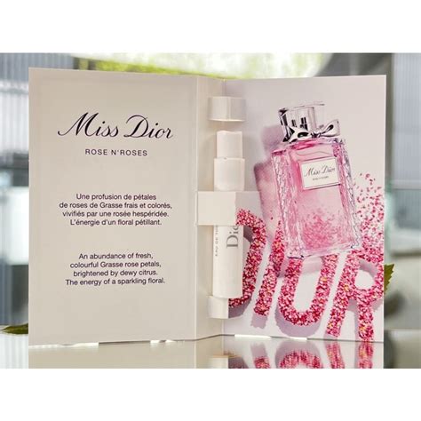 Authentic Dior Miss Dior Rose N Roses EDT 1ml Perfume Sample Vial ...