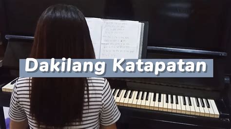 Dakilang Katapatan - Piano Instrumental with Lyrics - YouTube