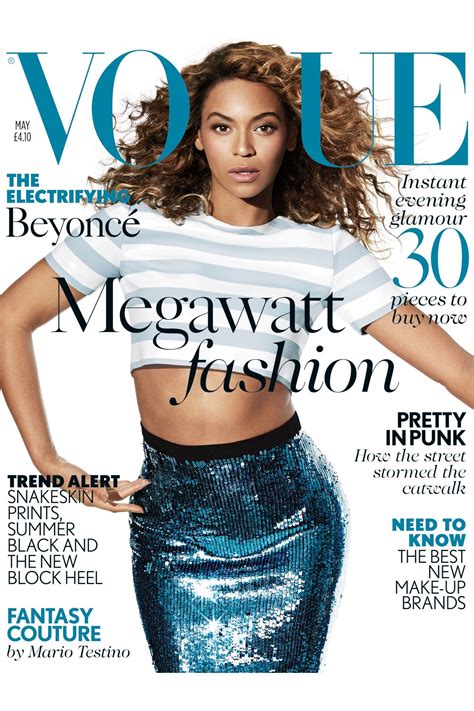 Beyonce Vogue UK Cover - Official May 2013 Issue Cover | British Vogue ...