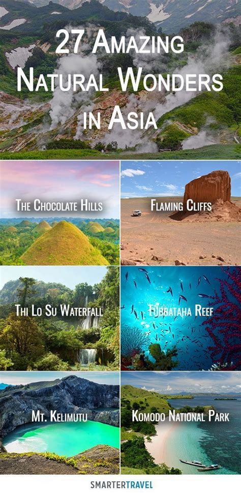 27 Amazing Natural Wonders in Asia | Natural wonders, Asia travel ...