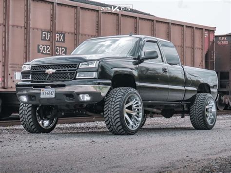 2006 Chevrolet Silverado 1500 Wheel Offset Super Aggressive 3"-5 ...