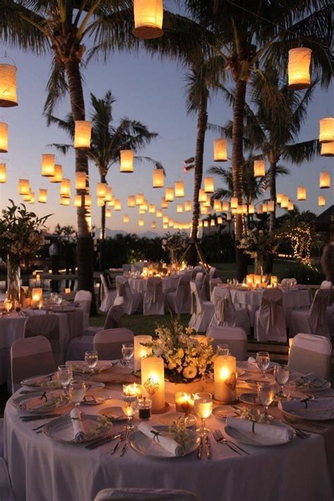 15 Inspirations Outdoor Lanterns for Wedding