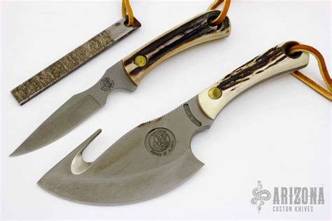 2 Knife Skinning Set - Arizona Custom Knives