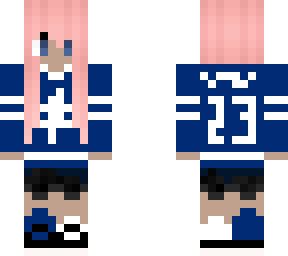 toronto maple leafs hockey fan girl | Minecraft Skin