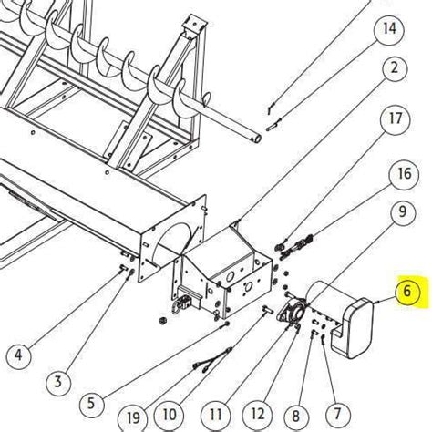 SaltDogg Spreader Part # 3012057 - Replacement 3-Bolt Auger Gear Motor ...