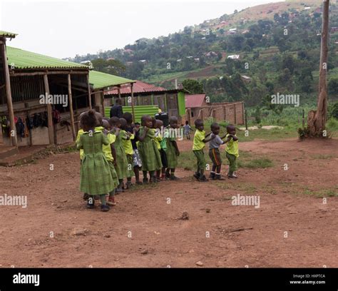 Pupils at a Bridge International Academies primary school in Mpigi ...