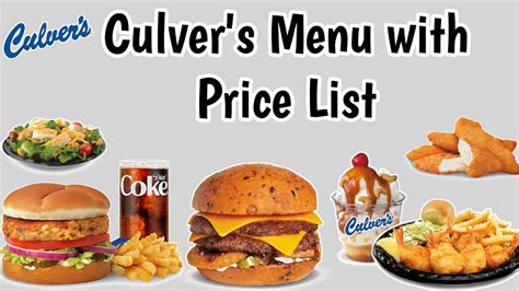 Culver's Menu Prices 2024 USA [UPDATED]