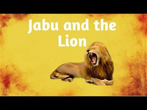 JABU AND THE LION - YouTube