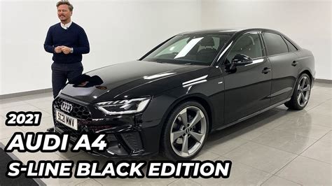 2021 Audi A4 2.0 35TDI S-Line Black Edition - YouTube