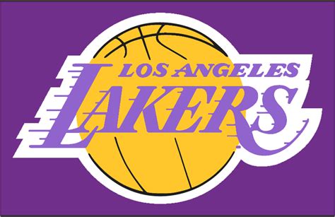 Los Angeles Lakers Primary Dark Logo - National Basketball Association ...