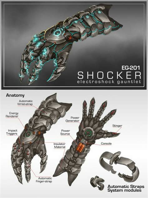 Gauntlet | Weapon concept art, Futuristic armour, Armor concept