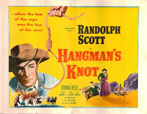 Hangmans Knot 1952 One Sheet Poster Folded - Etsy