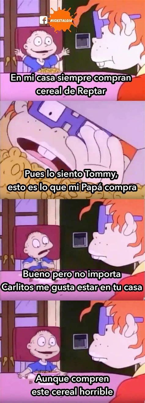 Memes Rugrats #memesenespañol #rugrats #memes | Rugrats, Carlitos ...