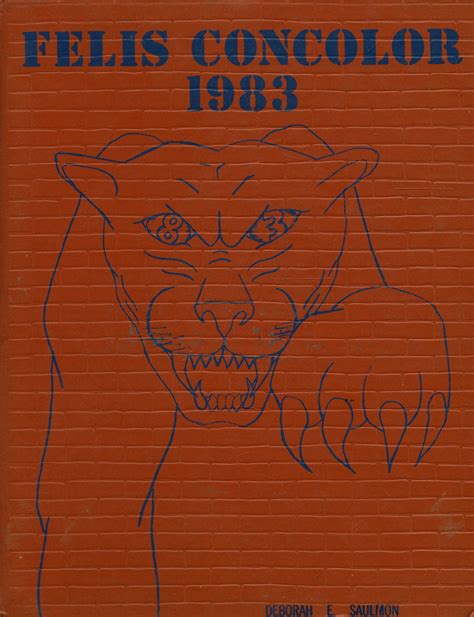 1983 yearbook from Parkview High School from Lilburn, Georgia for sale