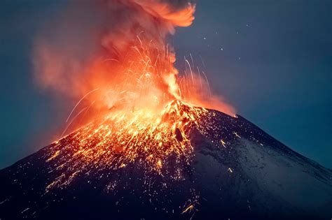 Lava Volcano Eruption