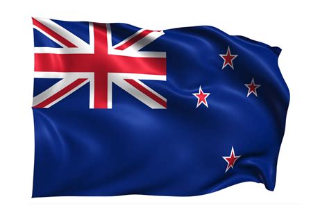 New Zealand Waving flag Realistic Transparent Background 15309689 PNG