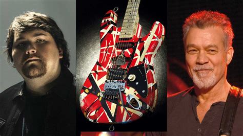 Wolfgang Van Halen plays Eddie's legendary Frankenstrat guitar on the ...