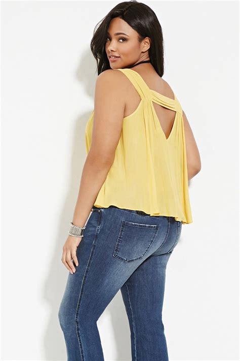 Forever 21 | Chiffon tops, Plus size tops, Forever21 tops