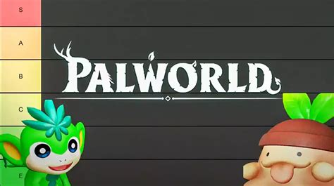 Palworld Best Pals For All Elements - Best Pals Tier List