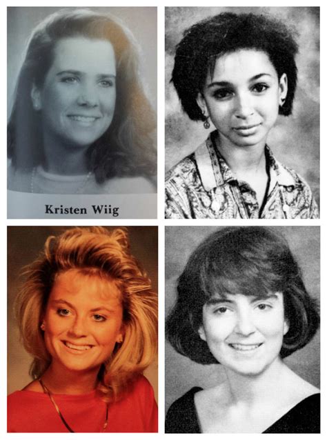 .kristenwiig. — Yearbook photos: Kristen Wiig, Maya Rudolph, Amy...