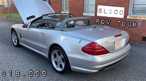 Here’s a POV Tour of the Mercedes Benz SL500 AMG Sport 16 Years Later ...