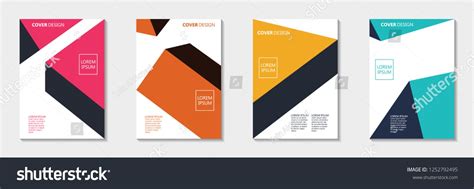 Cover design template. Abstract book cover design | Pamphlet design ...