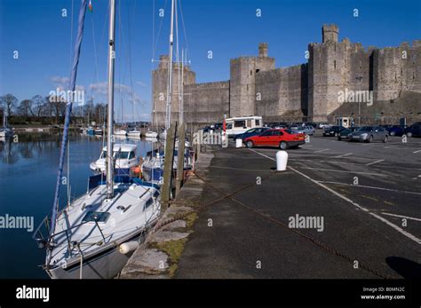 Caernarfon, North Wales Stock Photo - Alamy