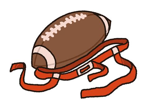 Kids Playing Flag Football Clipart