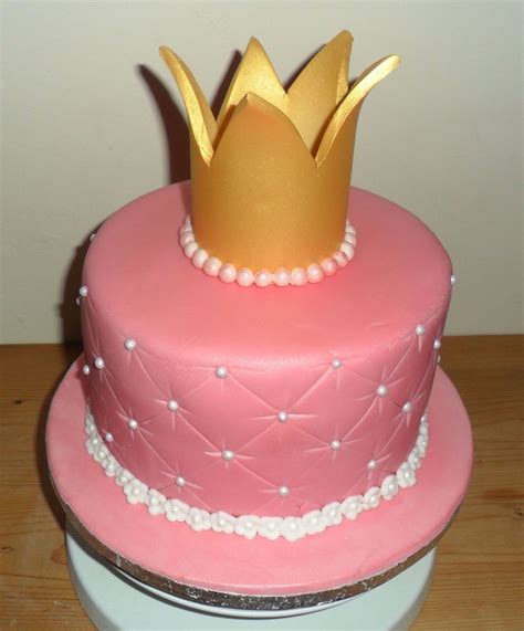 Princess Crown Birthday Cake - CakeCentral.com