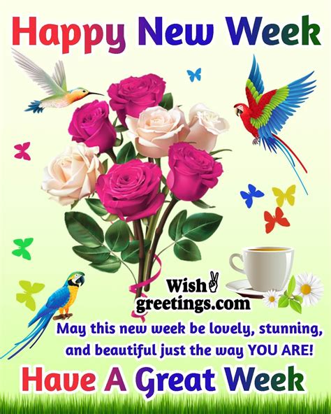 Happy New Week Images - Wish Greetings