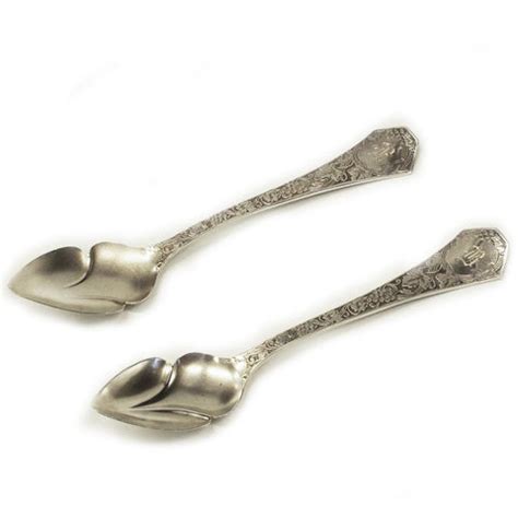 Pair of SSMC-Saart Sterling Silver Grapefruit Spoons