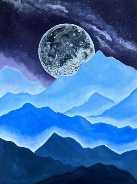 Katrina Daños | Moon and Mountains (2023) | Available for Sale ...