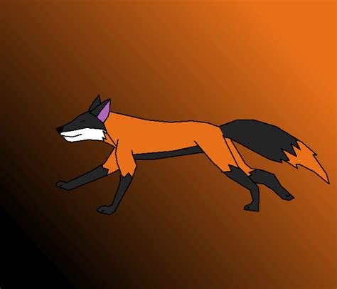 Pixilart - Fox Running by silverypupply