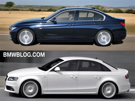 Photo Comparison: Audi A4 vs. 2012 BMW 3 Series