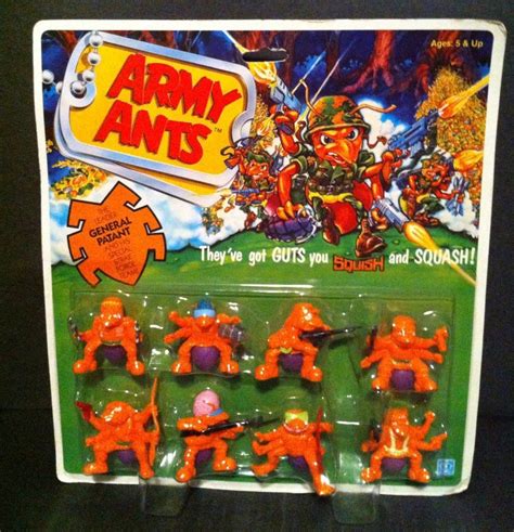 Hasbro Orange Army Ants loose group #1-1987 Action Figures Toys & Games ...