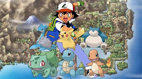 All Ash's Pokemon in Kanto region - YouTube