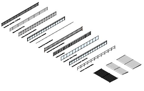 Railing Family System In Revit | Library Revit