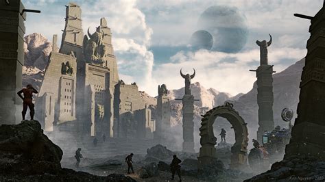 ArtStation - Exploring New Worlds - Alien Civilization