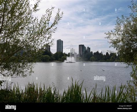 Stanley park lost lagoon vancouver hi-res stock photography and images ...