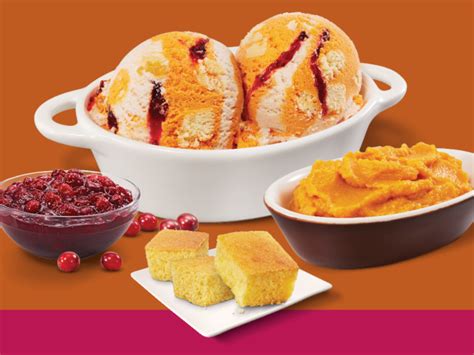 Baskin-Robbins Reveals Turkey Day Fixin's Ice Cream Flavor